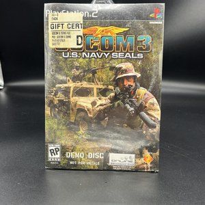 RARE PlayStation 2 SOCOM 3 U.S. Navy SEALs Demo Disc 2005 Sony PS2 SEALED